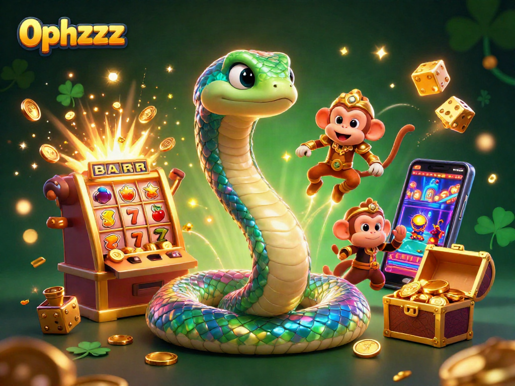 Experience the thrill at 0phzzz with slots bursting in a magical scene enveloped by charismatic characters.