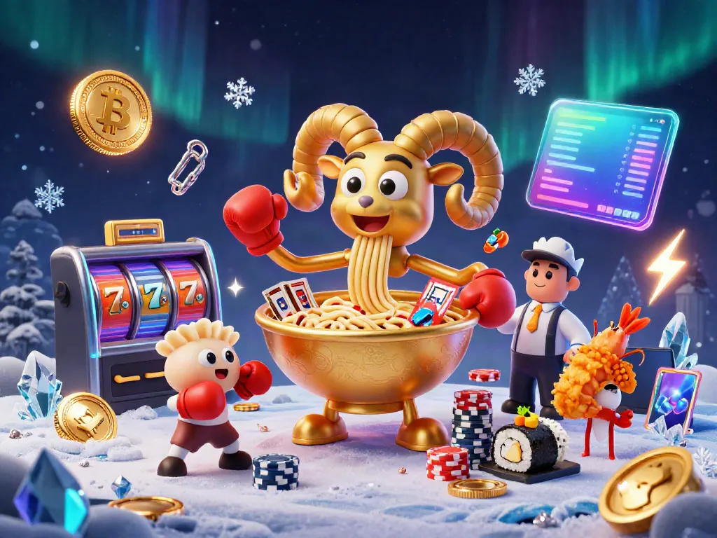Catch the excitement of mubet with a dynamic casino scene featuring fun cartoon characters and vibrant gaming elements.
