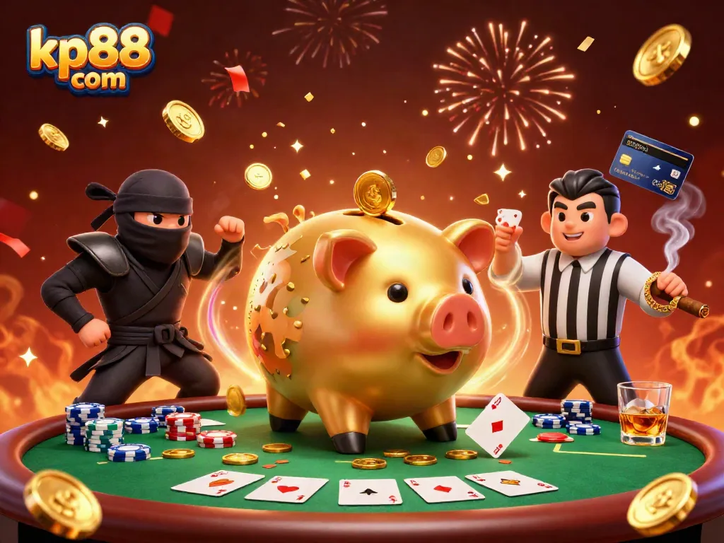 Join the excitement at kp88 com with dynamic gameplay featuring colorful poker elements and charismatic characters.